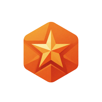 Pragmatic Play Provider-Logo &ndash; orangefarbenes Emblem f&uuml;r das Lizaro Live Casino